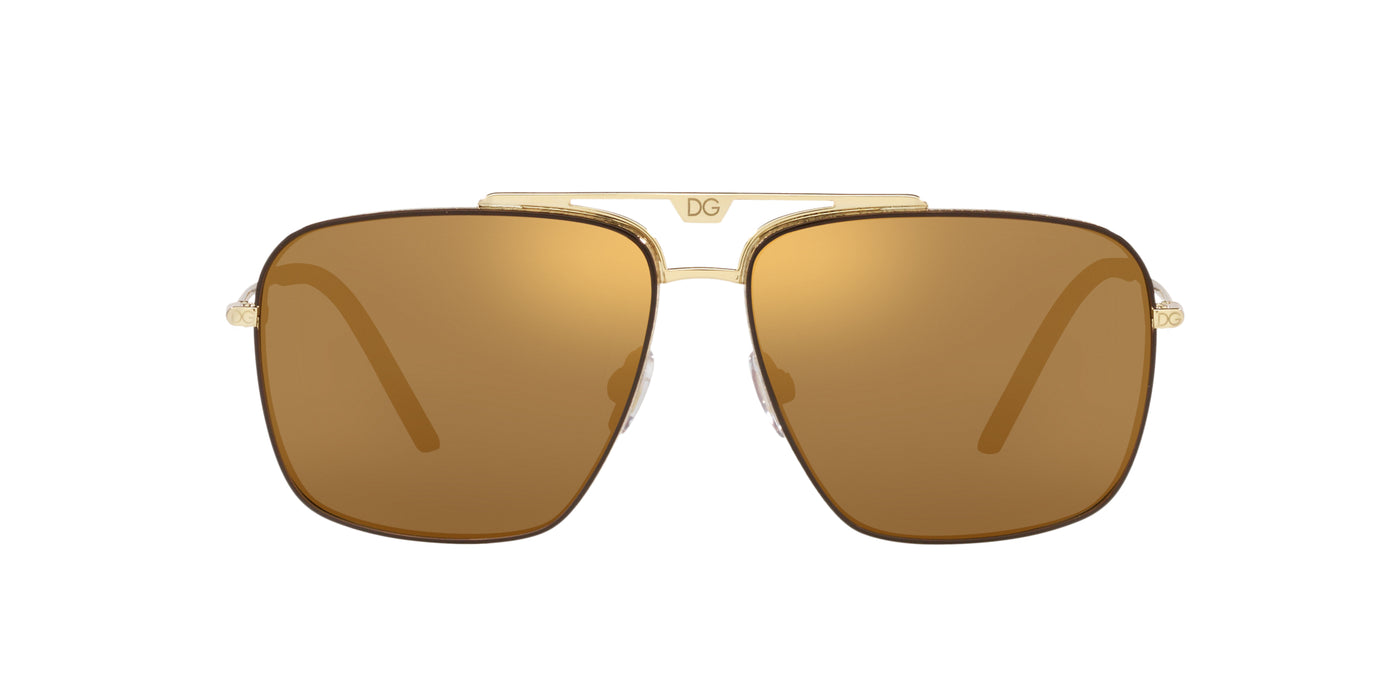 Dolce&Gabbana DG2264 Gold/Gold Mirror #colour_gold-gold-mirror