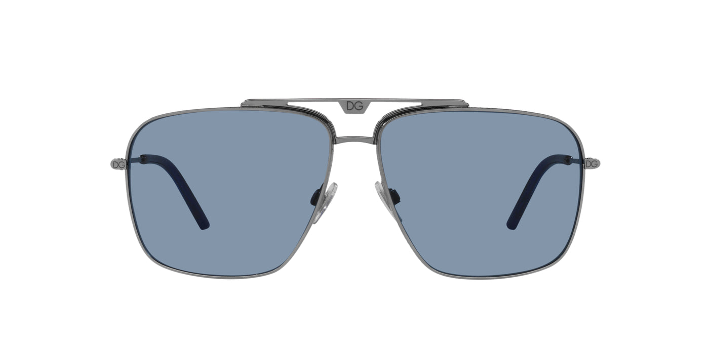 Dolce&Gabbana DG2264 Gunmetal/Blue #colour_gunmetal-blue