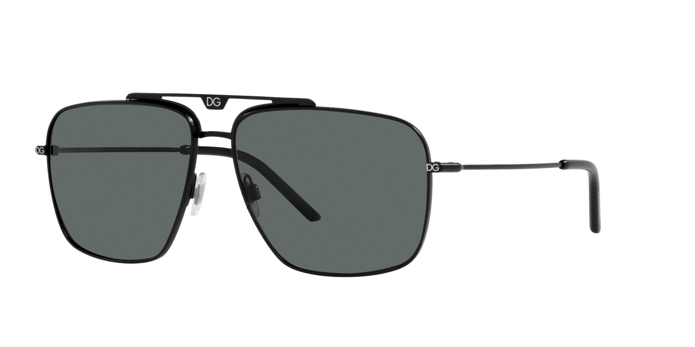 Dolce&Gabbana DG2264 Black/Grey Polarised #colour_black-grey-polarised