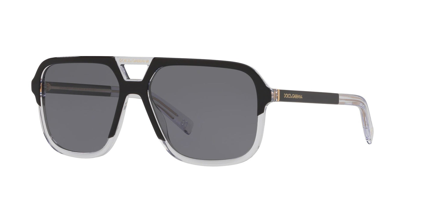 Dolce&Gabbana DG4354 Black/Grey Polarised #colour_black-grey-polarised