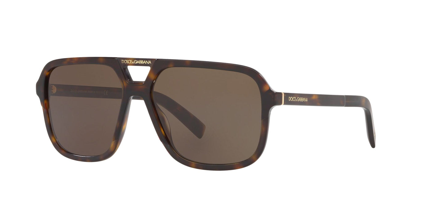 Dolce&Gabbana DG4354 Dark Tortoise/Brown #colour_dark-tortoise-brown