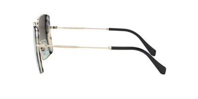 Miu Miu SMU56V Gold/Green Gradient #colour_gold-green-gradient
