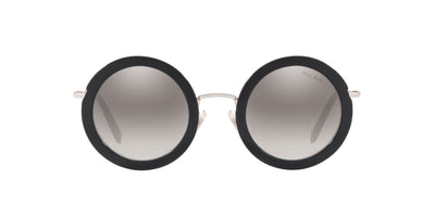 Miu Miu SMU59U Black/Silver Mirror #colour_black-silver-mirror