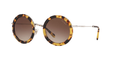 Miu Miu SMU59U Light Tortoise/Brown Gradient #colour_light-tortoise-brown-gradient