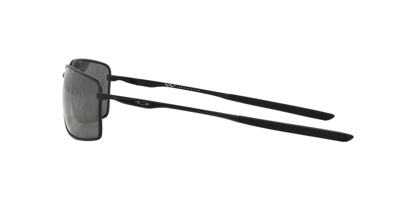 Oakley Square Wire OO4075 Black/Silver Polarised #colour_black-silver-polarised