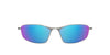 Oakley Whisker OO4141 Silver/Blue Polarised #colour_silver-blue-polarised