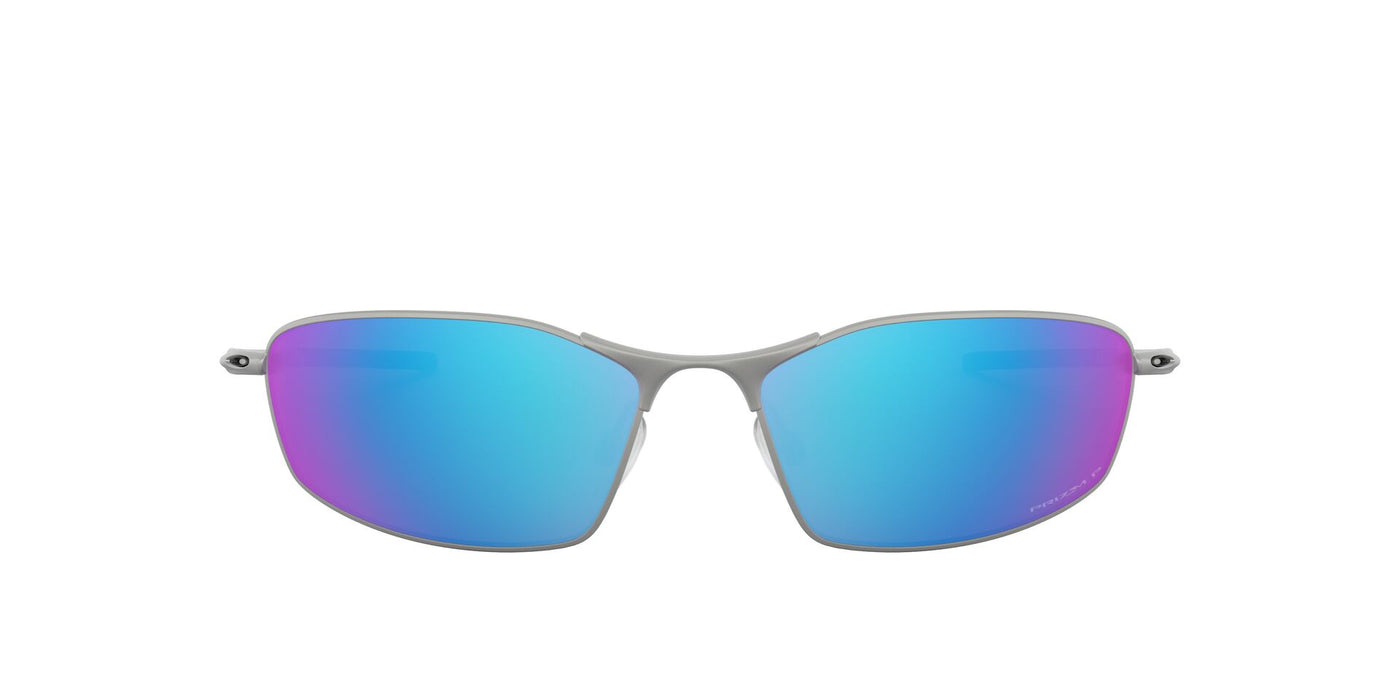 Oakley Whisker OO4141 Silver/Blue Polarised #colour_silver-blue-polarised