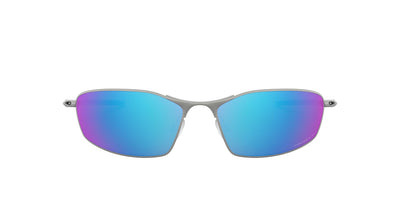 Oakley Whisker OO4141 Silver/Blue Polarised #colour_silver-blue-polarised