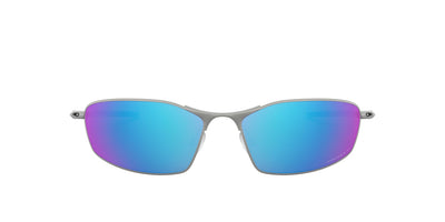 Oakley Whisker OO4141 Silver/Blue Polarised #colour_silver-blue-polarised