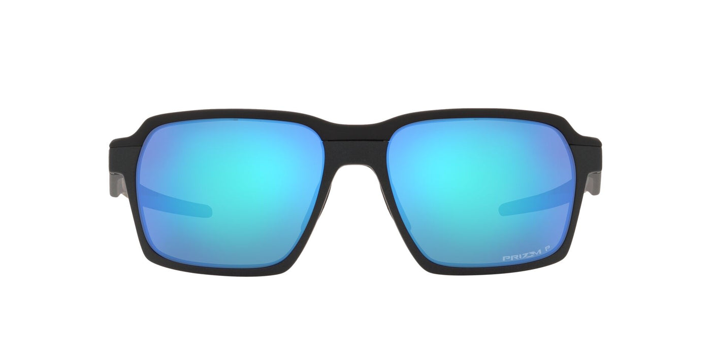 Oakley Parlay OO4143 Silver/Blue Polarised #colour_silver-blue-polarised