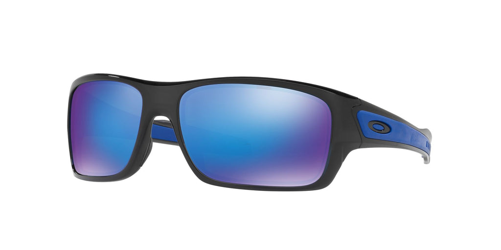 Oakley Turbine OO9263 Prescription Sunglasses Black/Blue #colour_black-blue