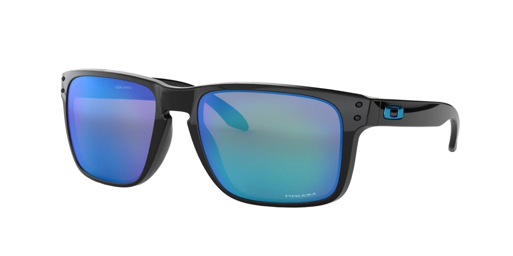 Oakley Holbrook XL OO9417 Black/Blue Mirror #colour_black-blue-mirror