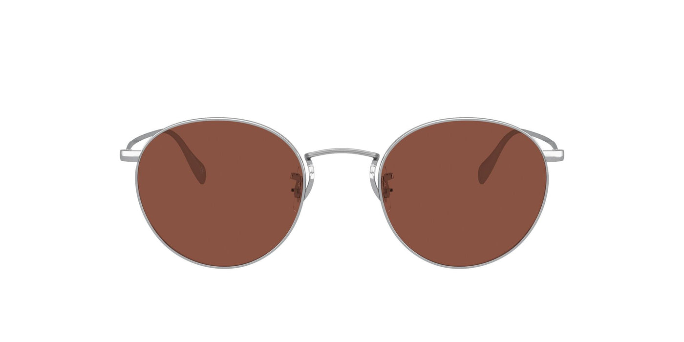 Oliver Peoples Coleridge Sun OV1186S Silver-Brown #colour_silver-brown
