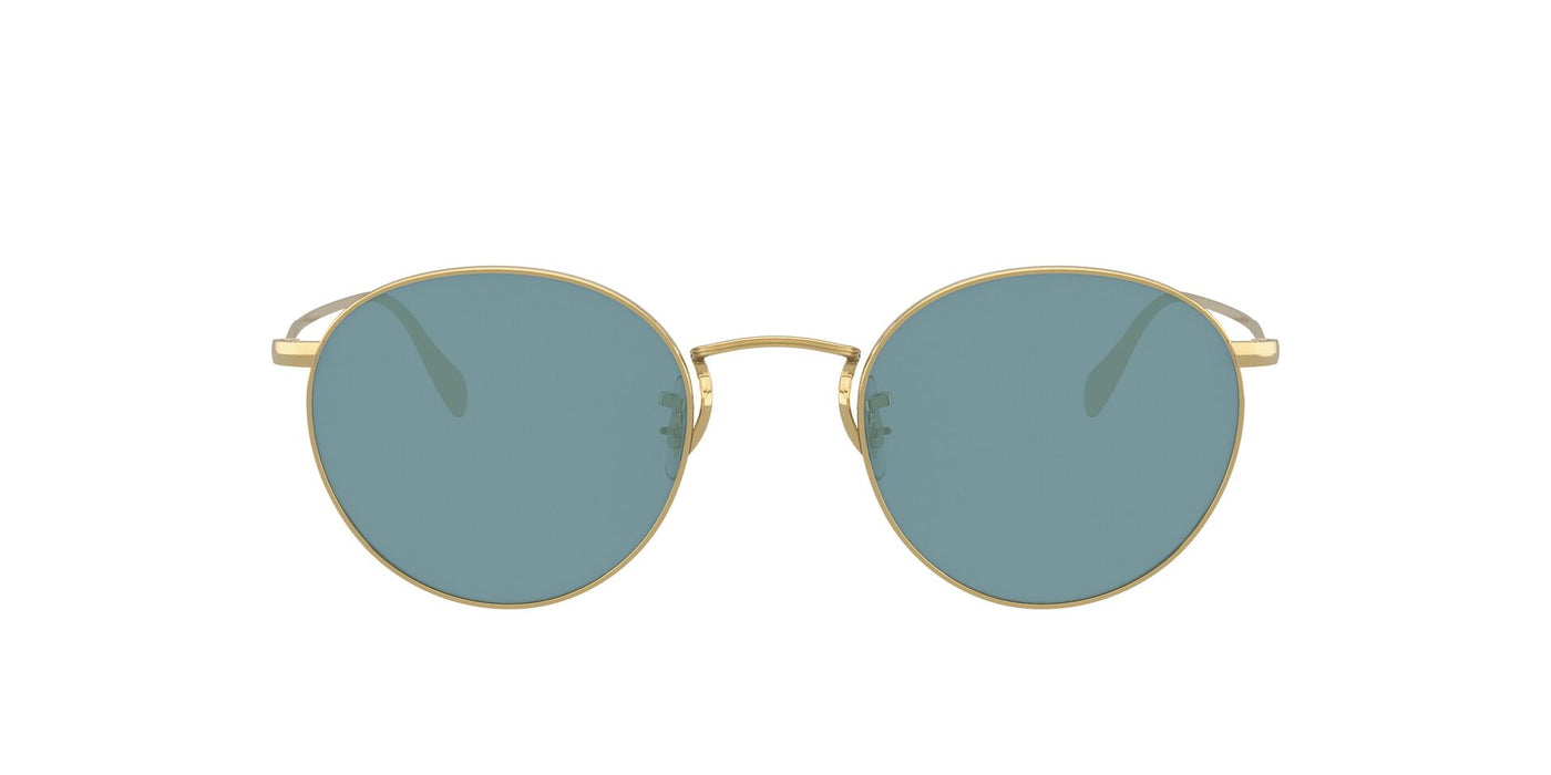 Oliver Peoples Coleridge Sun OV1186S Gold/Blue #colour_gold-blue