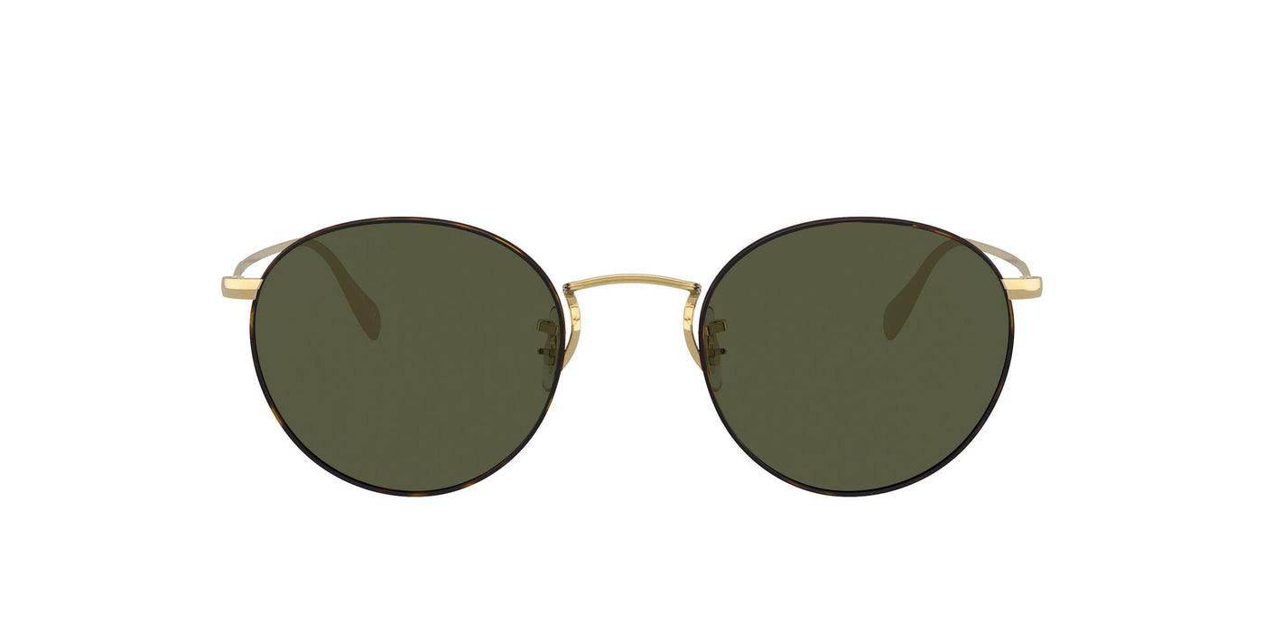 Oliver Peoples Coleridge Sun OV1186S Gold-Havana-Green #colour_gold-havana-green