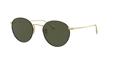 Oliver Peoples Coleridge Sun OV1186S Gold-Havana-Green #colour_gold-havana-green