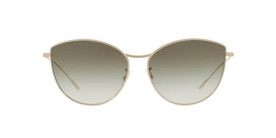 Oliver Peoples Rayette OV1232S Gold/Green Gradient #colour_gold-green-gradient