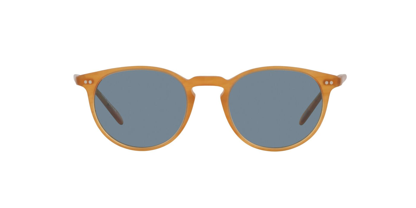 Oliver Peoples Riley Sun OV5004SU Dark-Tortoise-Blue #colour_dark-tortoise-blue