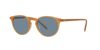 Oliver Peoples Riley Sun OV5004SU Dark-Tortoise-Blue #colour_dark-tortoise-blue