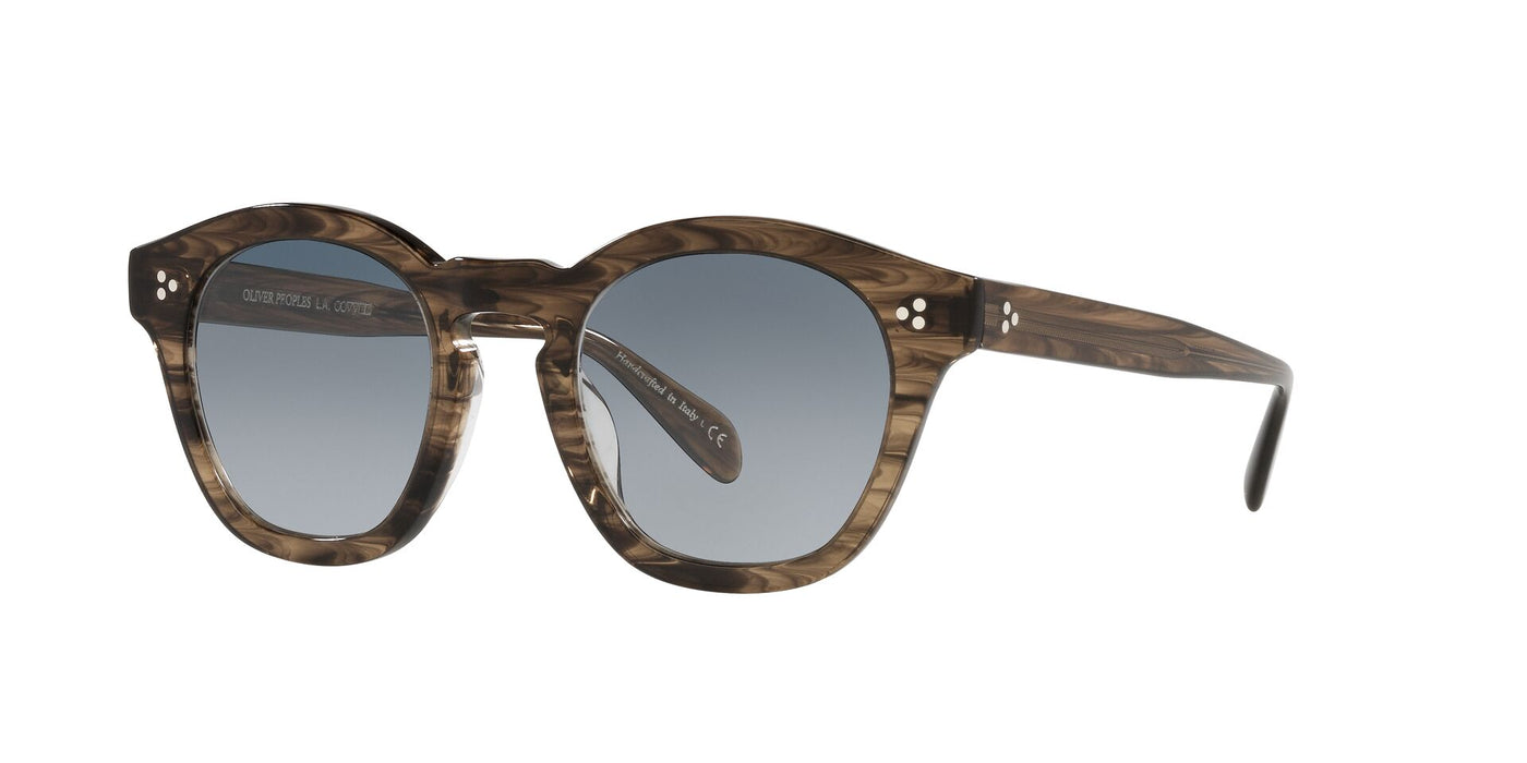 Oliver Peoples Boudreau L.A OV5382SU Grey-Blue-Mirror #colour_grey-blue-mirror