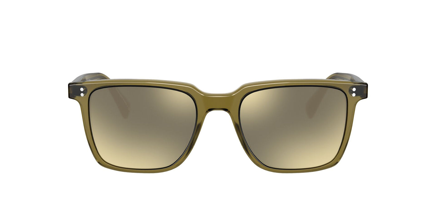 Oliver Peoples Lachman Sun OV5419SU Green/Gold Mirror #colour_green-gold-mirror