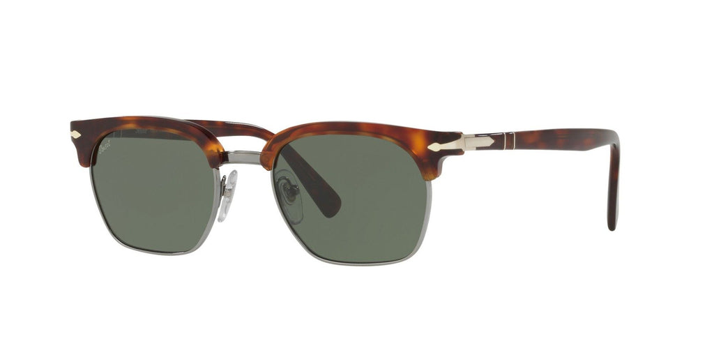 Persol PO3199S Dark Tortoise/Green #colour_dark-tortoise-green