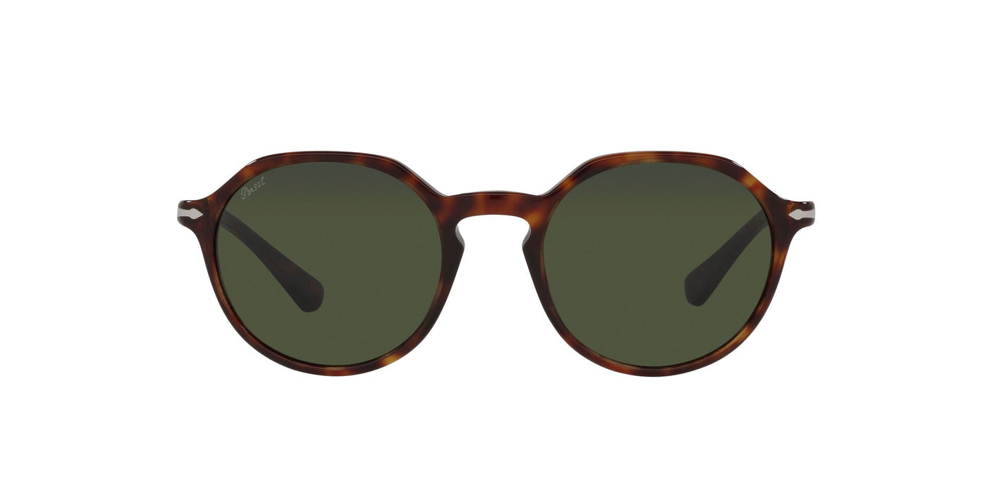 Persol PO3255S Dark Tortoise/Green #colour_dark-tortoise-green