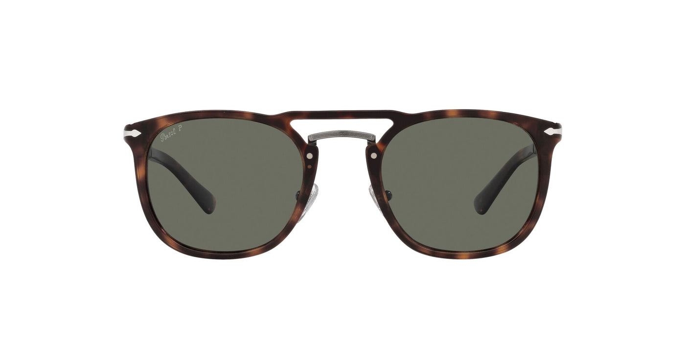 Persol PO3265S Dark Tortoise/Green Polarised #colour_dark-tortoise-green-polarised