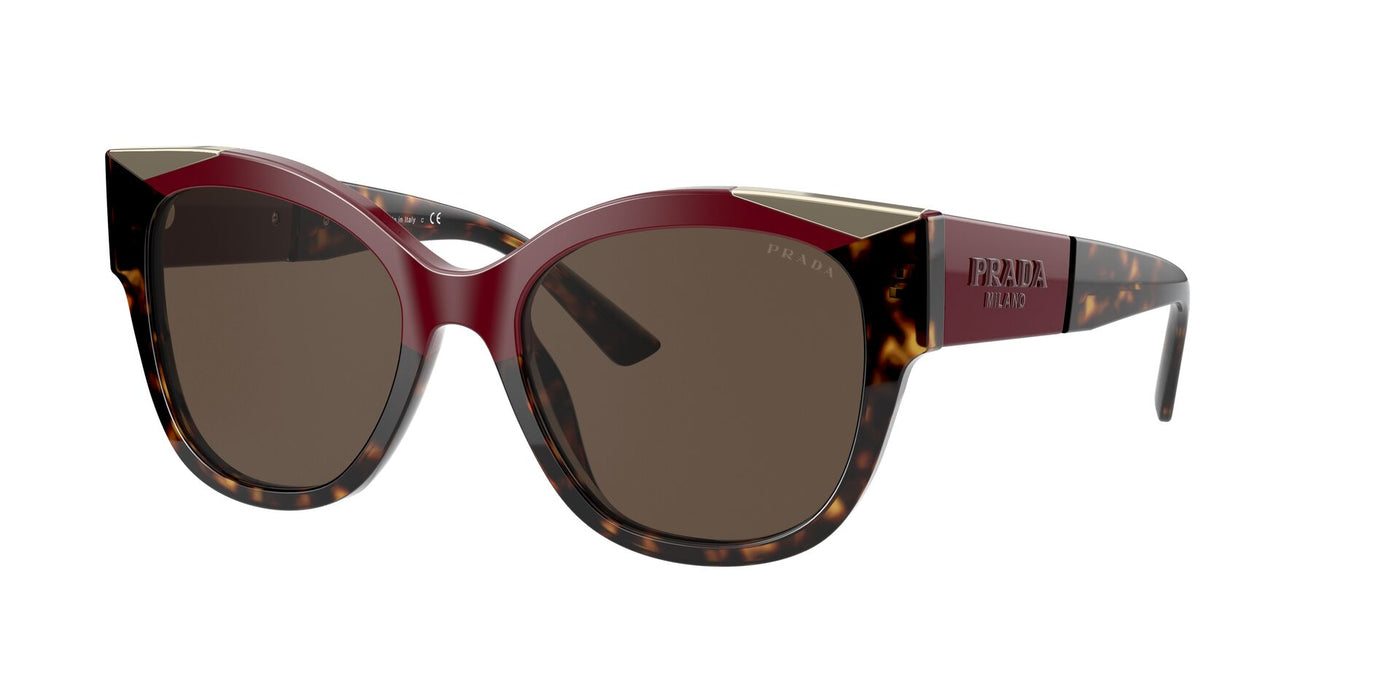 Prada SPR02W Red/Brown #colour_red-brown