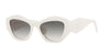 Prada SPR07Y White/Grey Gradient #colour_white-grey-gradient