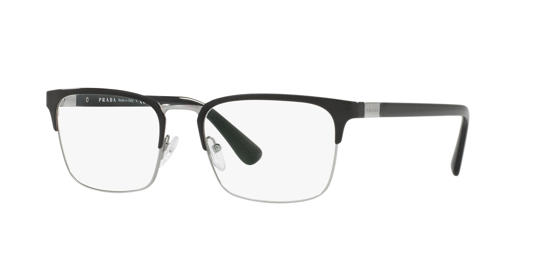 メガネ Prada Glasses Frame VPR54W 1AB 1O1 Black l New PRADA Cat-Eye Eyeglasses VPR 18W 1AB-1O1 54-17 145 Shiny