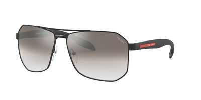 Prada Sport Linea Rossa SPS51V Black/Silver Mirror #colour_black-silver-mirror