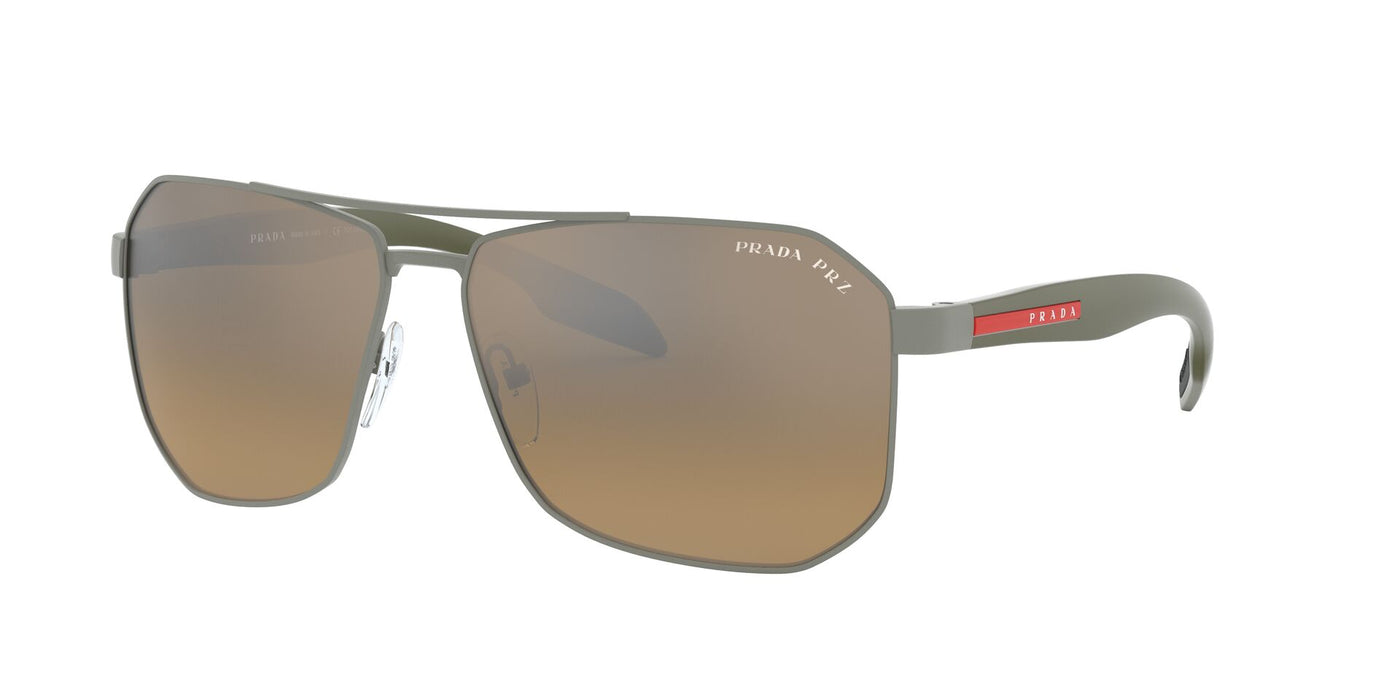 Prada Sport Linea Rossa SPS51V Gunmetal/Brown Polarised #colour_gunmetal-brown-polarised