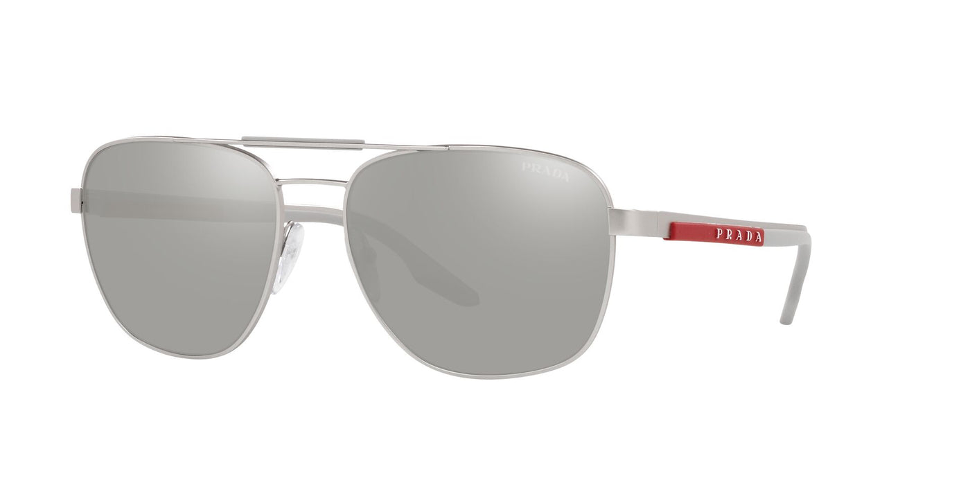 Prada Sport Linea Rossa SPS53X Silver/Silver Mirror #colour_silver-silver-mirror