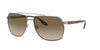 Prada Sport Linea Rossa SPS55V Gunmetal/Brown Gradient #colour_gunmetal-brown-gradient