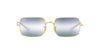 Ray-Ban Rectangle RB1969 Gold-Blue-Gradient #colour_gold-blue-gradient