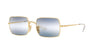 Ray-Ban Rectangle RB1969 Gold-Blue-Gradient #colour_gold-blue-gradient