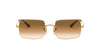 Ray-Ban Rectangle RB1969 Gold-Brown-Gradient #colour_gold-brown-gradient