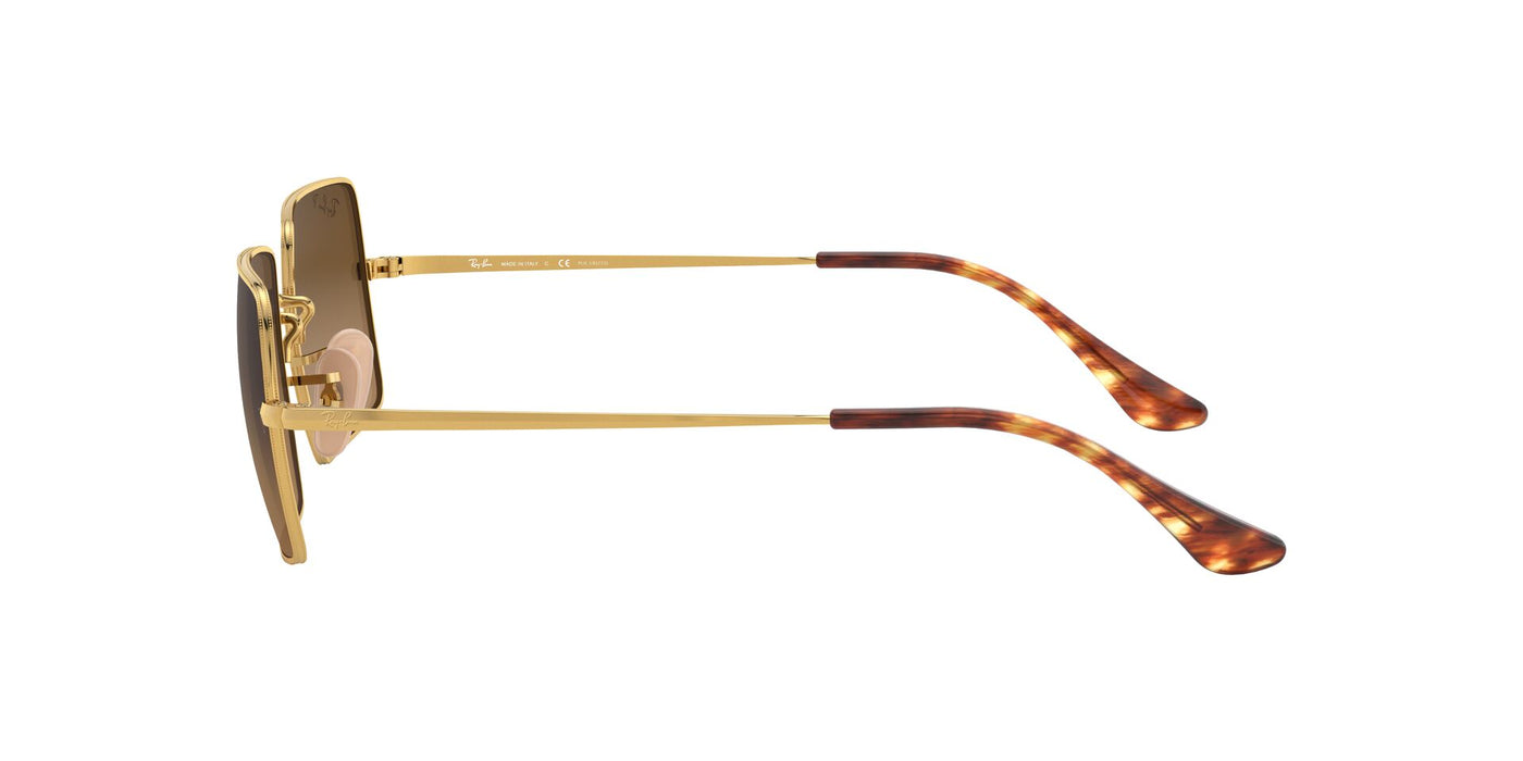 Ray-Ban Rectangle RB1969 Gold/Brown Polarised #colour_gold-brown-polarised