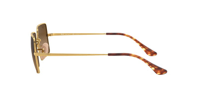 Ray-Ban Rectangle RB1969 Gold/Brown Polarised #colour_gold-brown-polarised