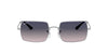 Ray-Ban Rectangle RB1969 Silver/Blue Polarised #colour_silver-blue-polarised