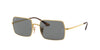 Ray-Ban Rectangle RB1969 Gold/Grey #colour_gold-grey