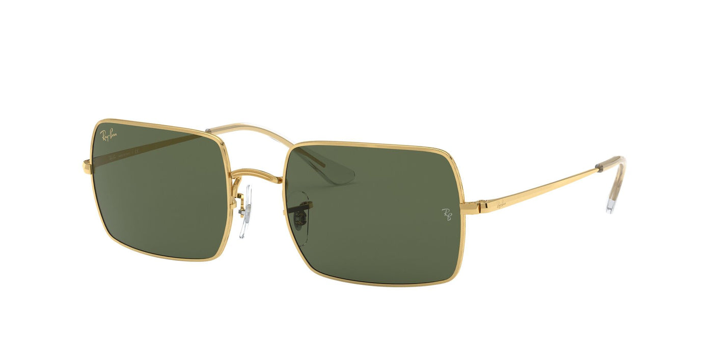 Ray-Ban Rectangle RB1969 Gold-Green #colour_gold-green