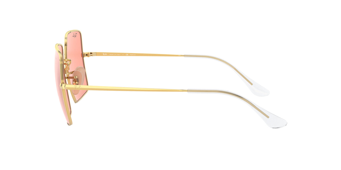 Ray-Ban Square RB1971 Gold/Pink Mirror #colour_gold-pink-mirror