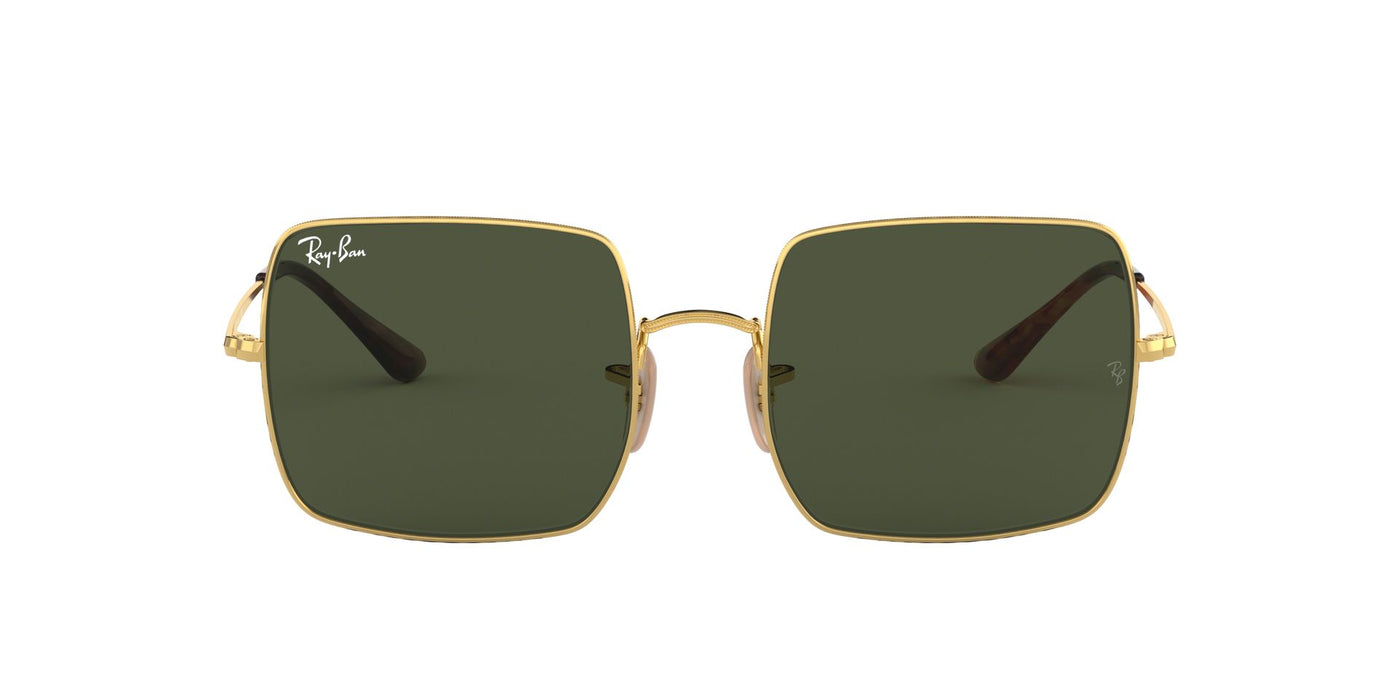 Ray-Ban Square RB1971 Gold/Green #colour_gold-green