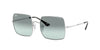 Ray-Ban Square RB1971 Silver/Blue Gradient 1 #colour_silver-blue-gradient-1