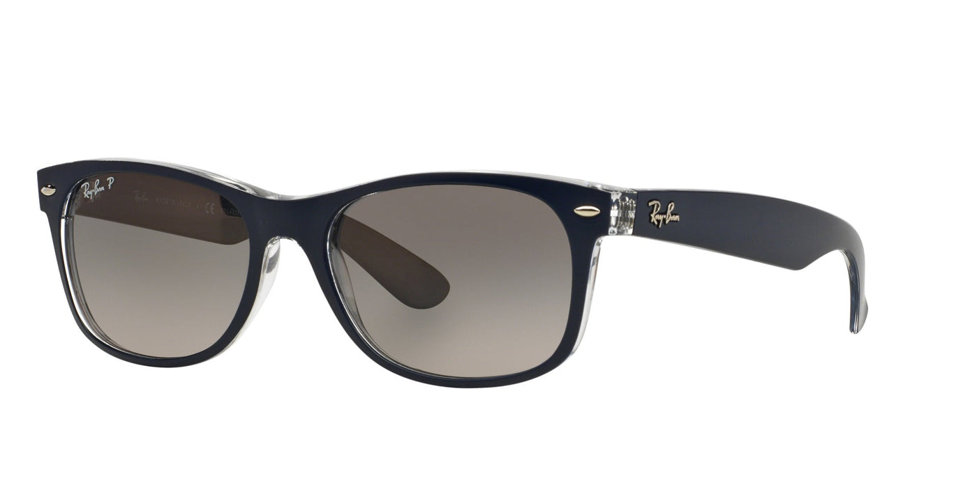 Ray-Ban New Wayfarer RB2132 Blue/Grey Polarised #colour_blue-grey-polarised