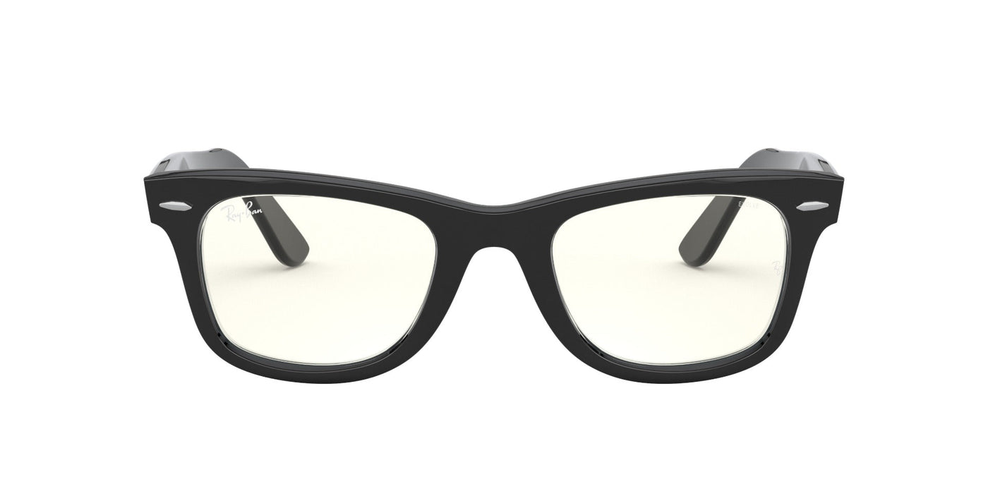 Ray-Ban Original Wayfarer RB2140 Black/Photochromic Grey #colour_black-photochromic-grey