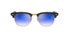 Ray-Ban Folding Clubmaster RB2176 Black/Blue #colour_black-blue