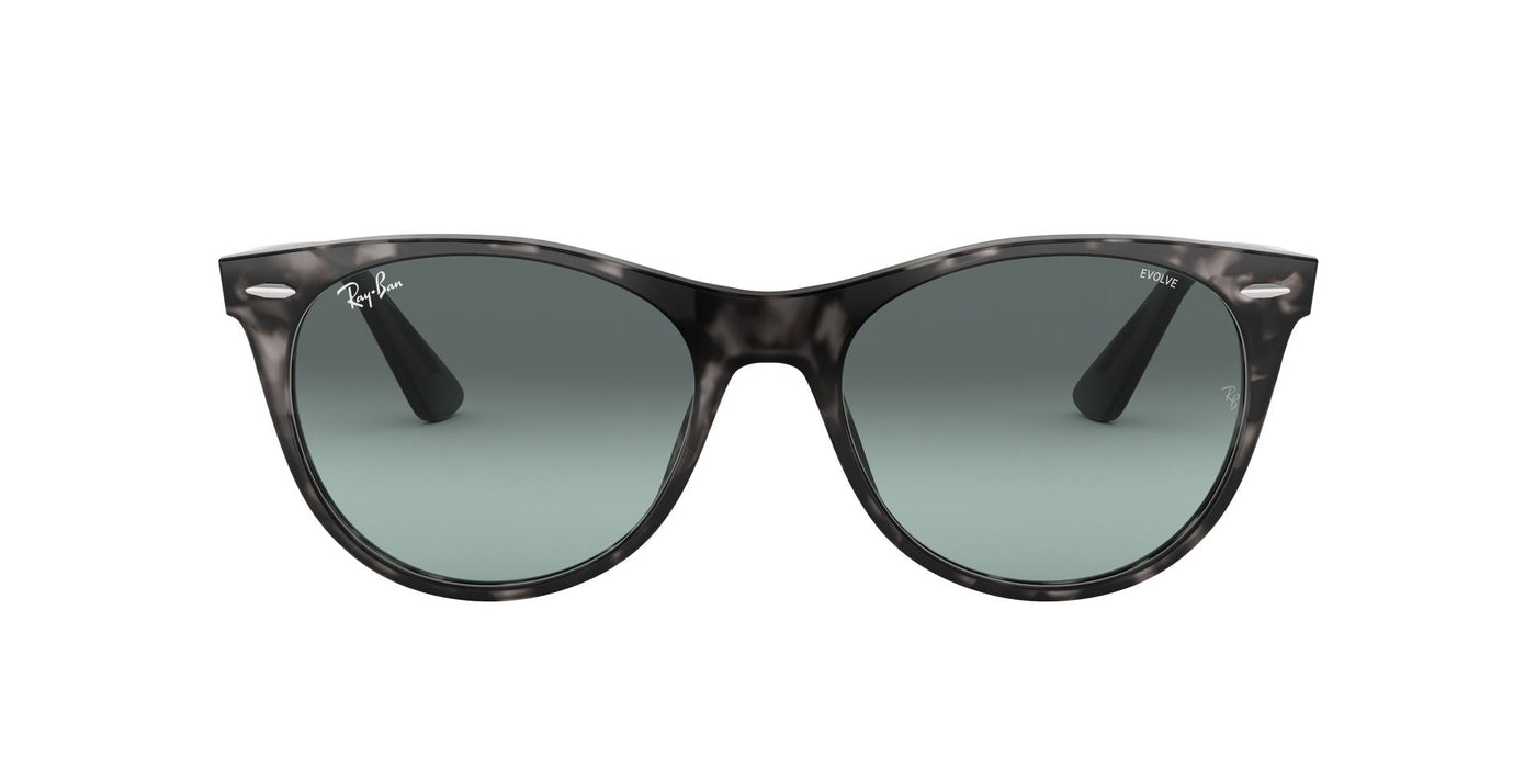 Ray-Ban Wayfarer II Evolve RB2185 Grey/Blue Photochromic #colour_grey-blue-photochromic